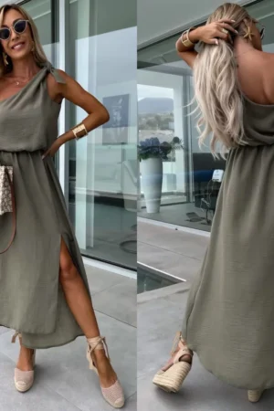 CHAKIO SPALVOS SUKNELĖ