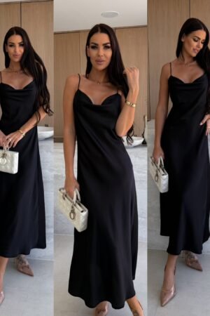 Miren ilga suknelė juoda