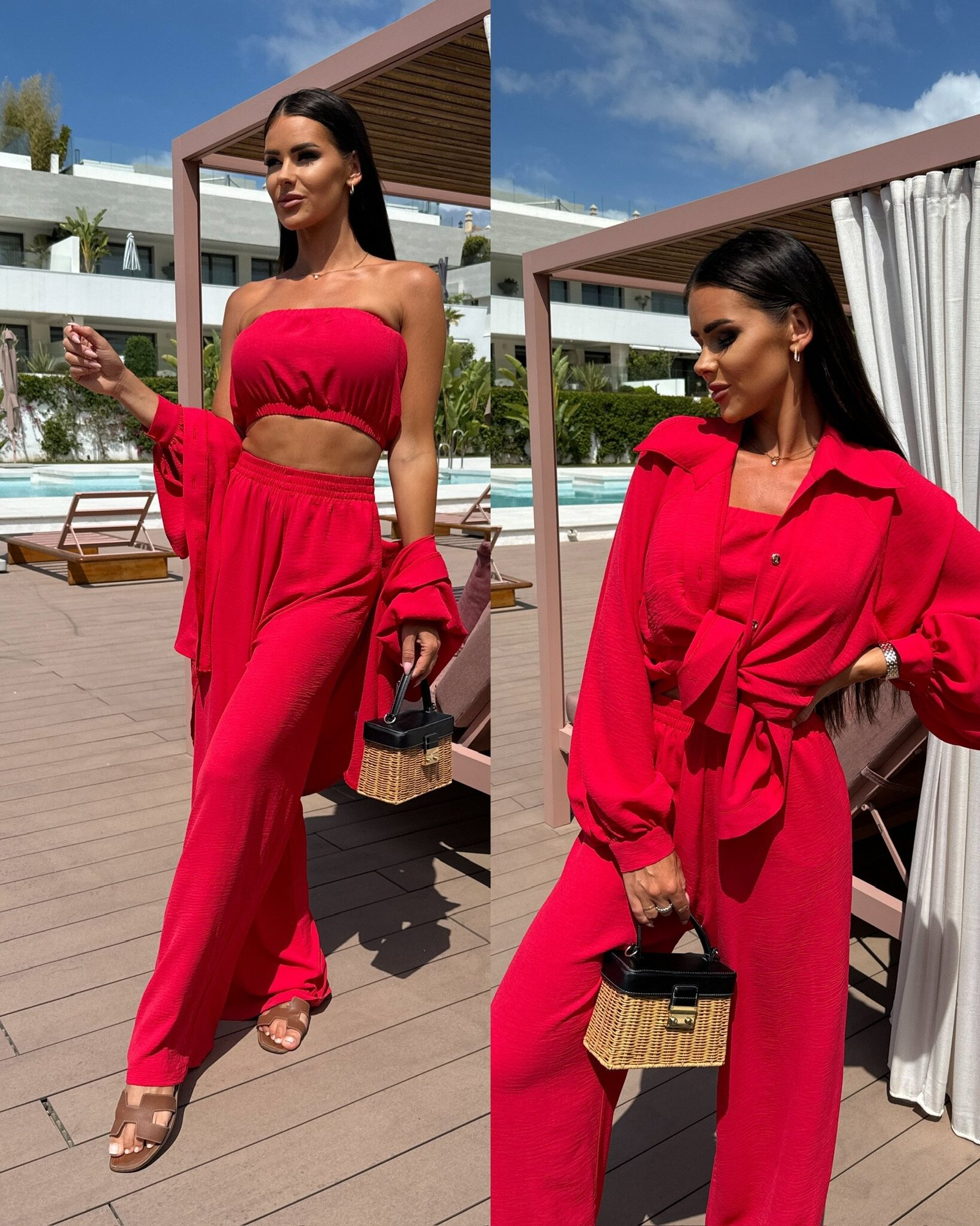 Rinkinys 3in1 Event raudonas