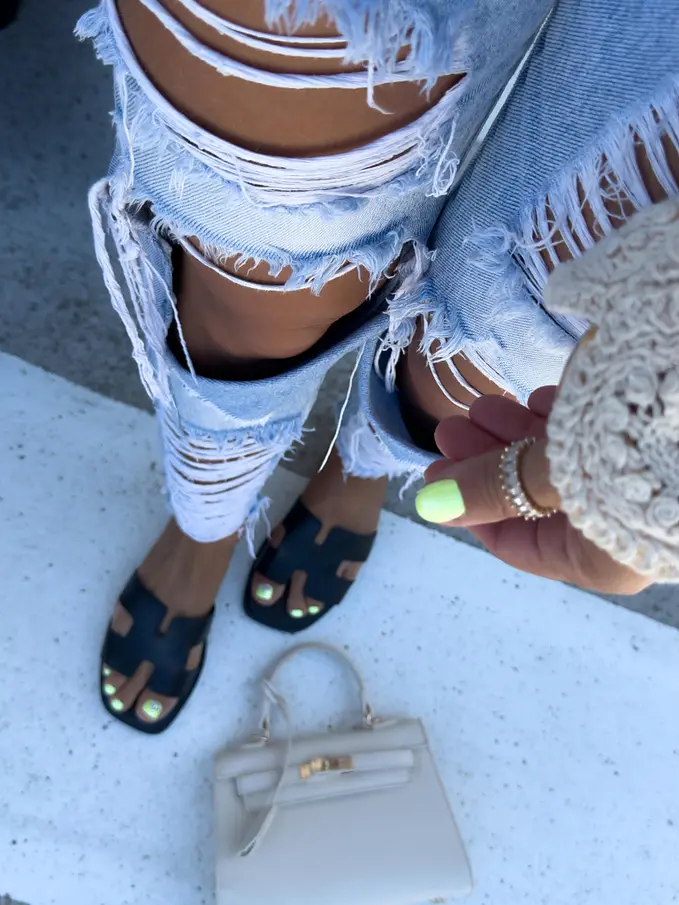 Elegantiškos moteriškos šlepetės - Image 2