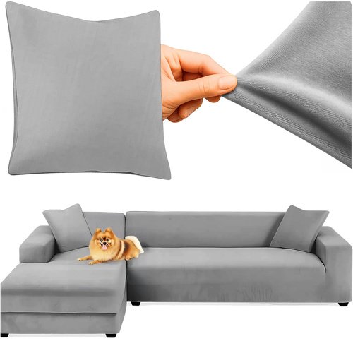 Sofos užvalkalas 145-185 cm tamsiai pilkas Ruhhy 26037