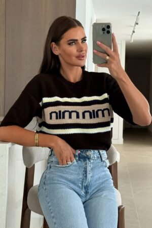 dryžuotas megztinis