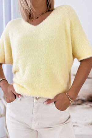 Hemsora megztinis geltonas