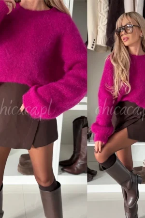 DORIS FUCHSIA MOHERO MEGZTINIS