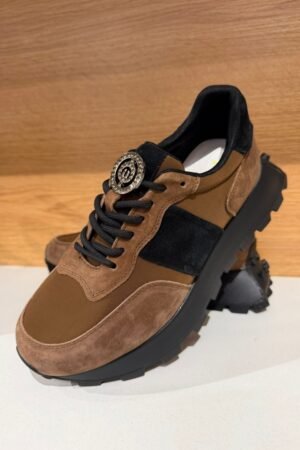 Rudi natūralios odos sportbačiai GD-XF-112