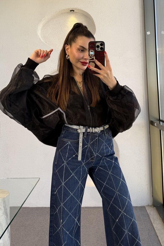 Blizgantys džinsai - Image 3